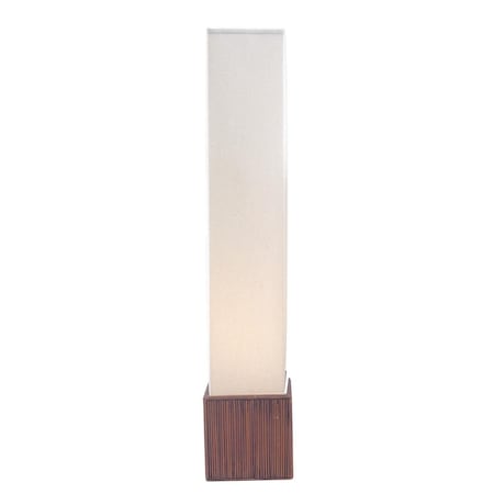 Adesso Adesso 3004 Sebu Floor Lantern Teak 14 3004